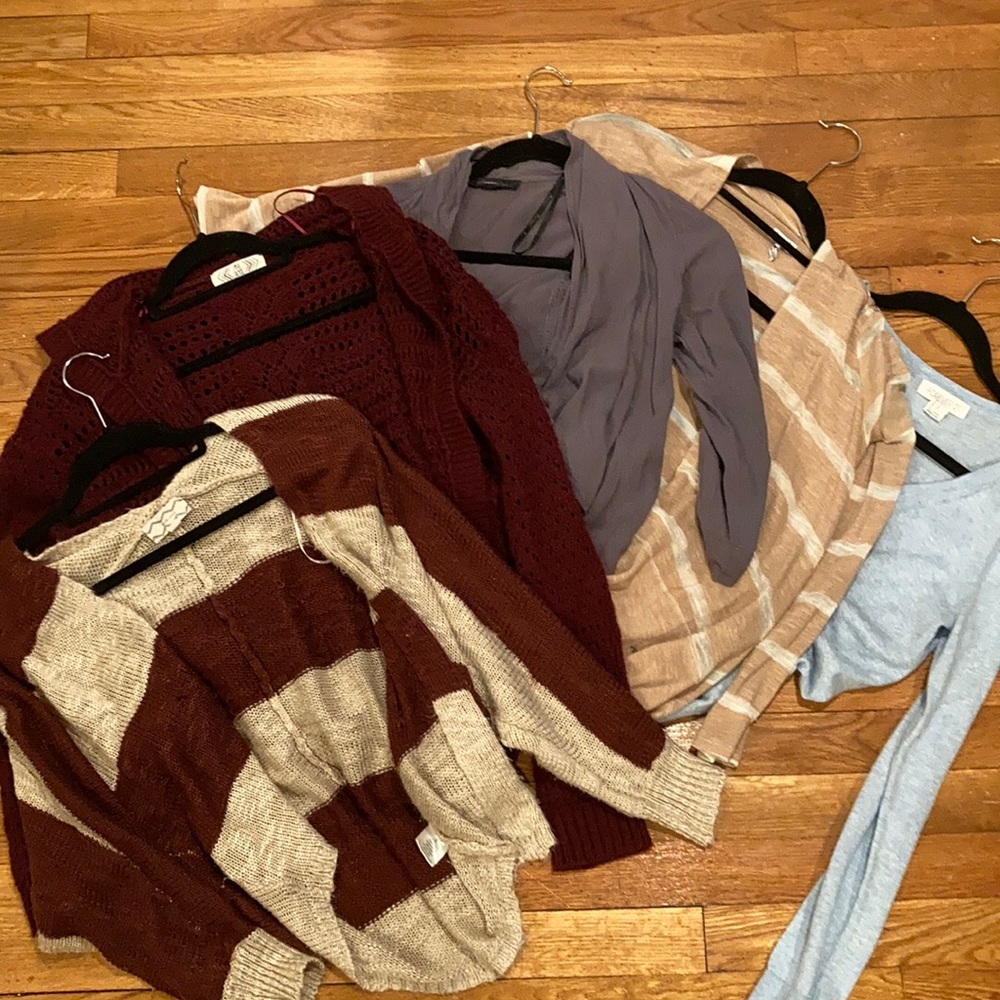 5 cardigan bundle